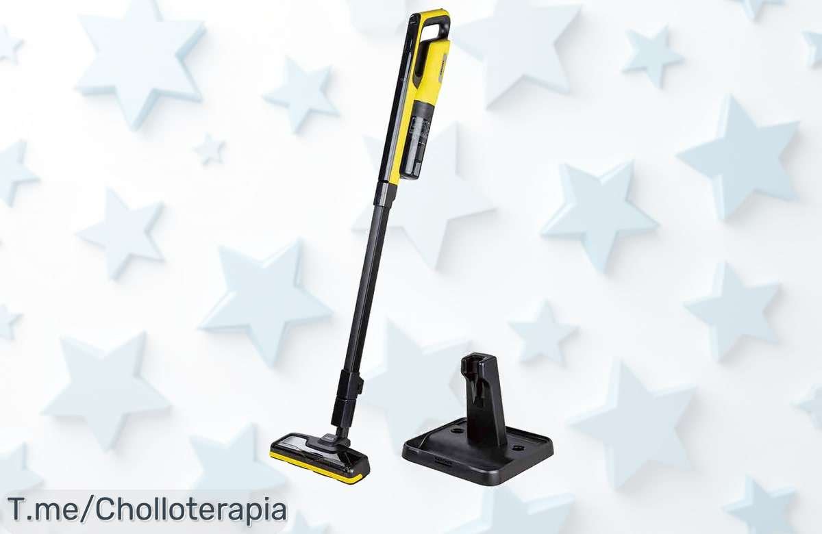 Atrévete a vivir la limpieza sin límites con el Kärcher Aspirador de mano 18 V, un super chollo que te hará disfrutar cada rincón. ¡Compra ya y no te quedes sin él!