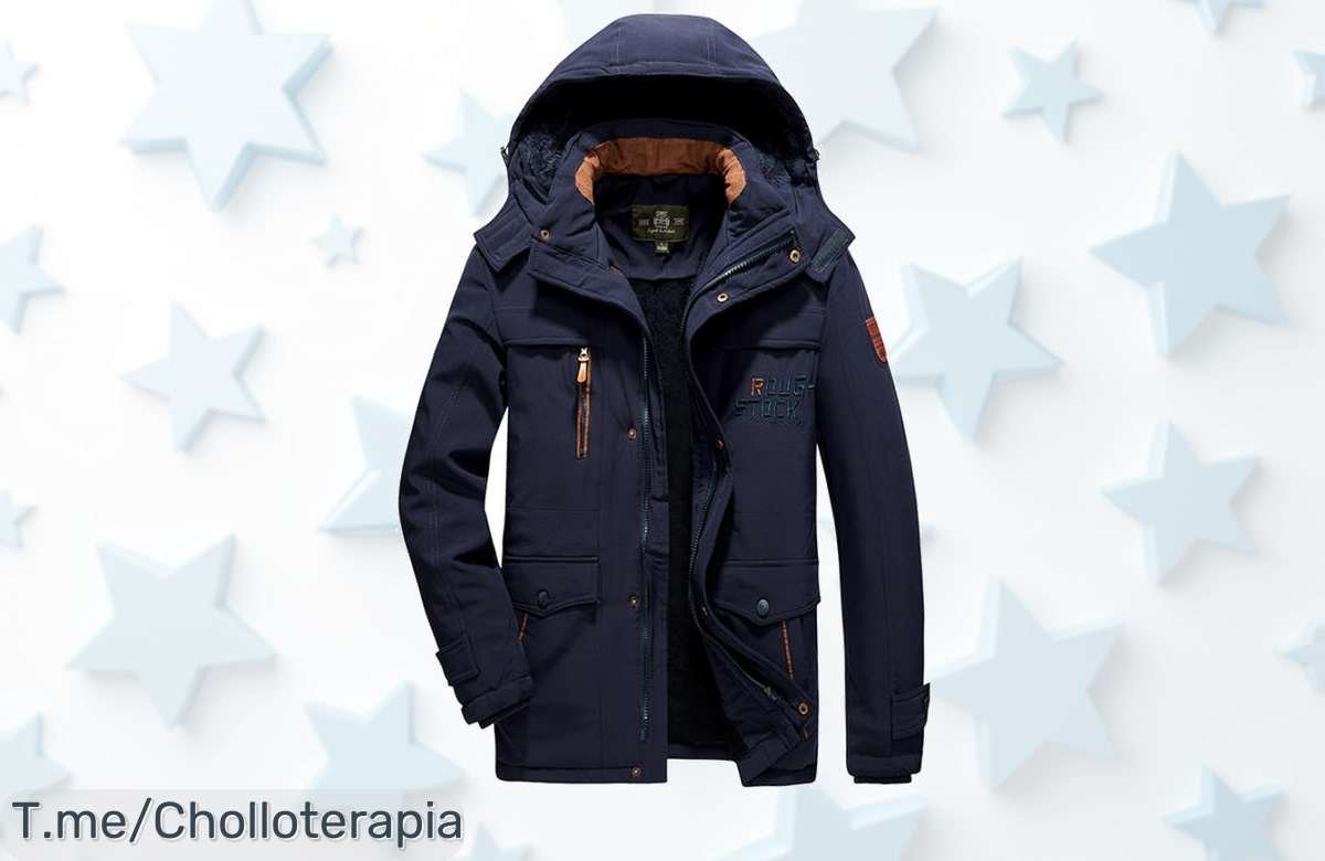 Atrévete al frío con la parka 6XL a prueba de viento, un ofertón único que te mantendrá caliente y a la moda. ¡Compra ya antes de que se agote esta oferta loca!
