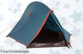 ¡Aventura al aire libre! Tienda de campaña ultrarresistente para 2 personas con protección UV, perfecta para escapadas inolvidables ¡Consíguela ahora antes de que se acabe el super chollo!