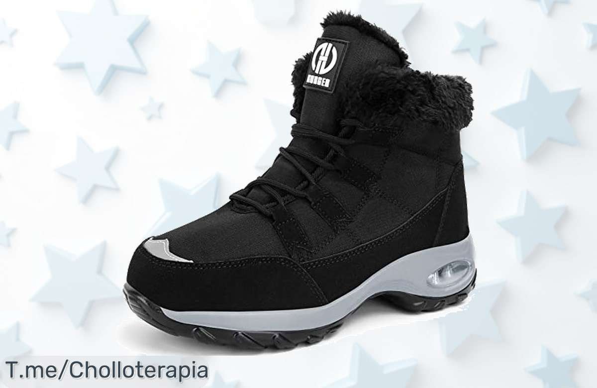 Botas de Nieve Impermeables a Precio Loco: Mantén tus Pies Cálidos y Secos este Invierno, ¡No Te Pierdas Este Ofertón Limitado! Compra Ahora Antes que se Agoten.