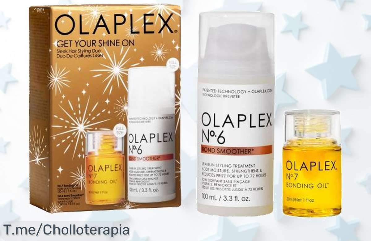 Brilla como nunca con el Kit Olaplex Get Your Shine On: Super chollo de brillo irresistible para tu cabello, ¡compra ya antes que se acabe esta oferta limitada!