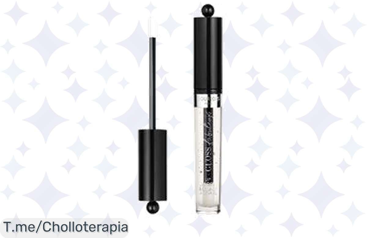 Brilla con el fabuloso BOURJOIS Gloss hidratante, una oferta única que resalta tus labios y te hace lucir radiante. ¡Aprovecha este super chollo antes de que se acabe!