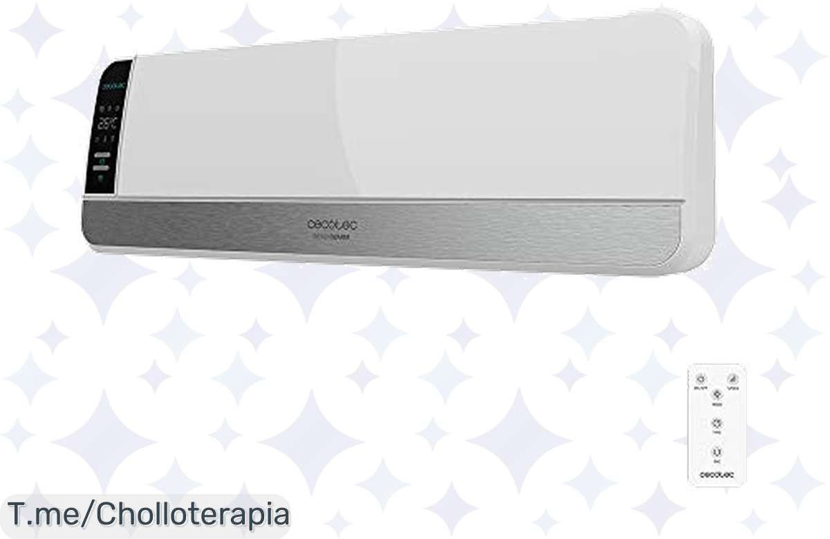 Calefactor Cecotec Ready Warm 5250: Calor instantáneo y control a distancia en una oferta nunca vista. ¡Hazte con este super chollo antes de que se agote!