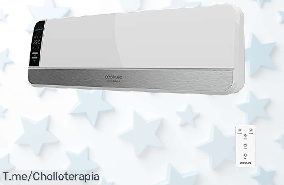 Calefactor Cecotec Ready Warm 5250: ¡Super chollo de invierno! Calienta tu hogar al instante y disfruta del confort que mereces. No te pierdas esta oferta limitada, actúa ya.