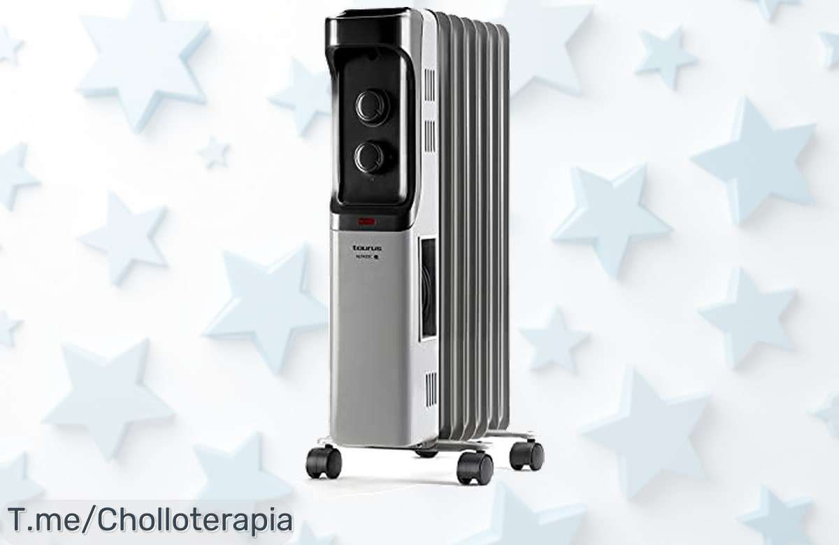 Calienta tu hogar al instante con el Radiador de Aceite Taurus Dakar, su termostato ajustable es una maravilla. No te pierdas este ofertón único y limitado. ¡Compra ya!