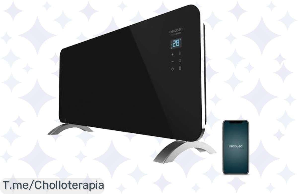 Calienta tu hogar con el Cecotec Ready Warm 6770: WIFI y temporizador para estancias de hasta 20 m². ¡Super chollo limitado que no puedes dejar escapar! ¡Compra ya!