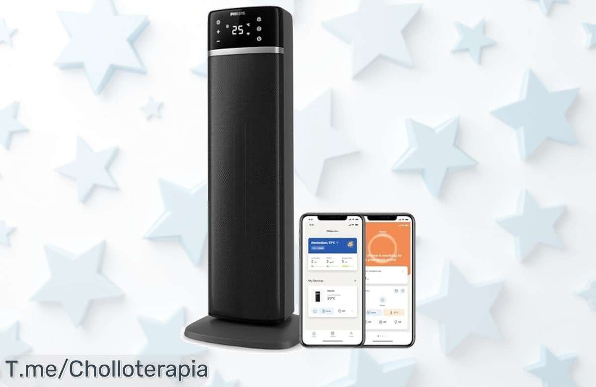 Calor instantáneo en 2 segundos con el Philips Calefactor Serie 5000 a un precio loco: ¡Hazte con este super chollo ahora mismo antes de que se agote!