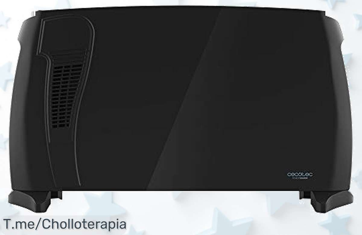 Calor instantáneo y silencio total con el Radiador Cecotec: aprovecha este ofertón de invierno, ¡llévatelo ya a casa antes que se agote!