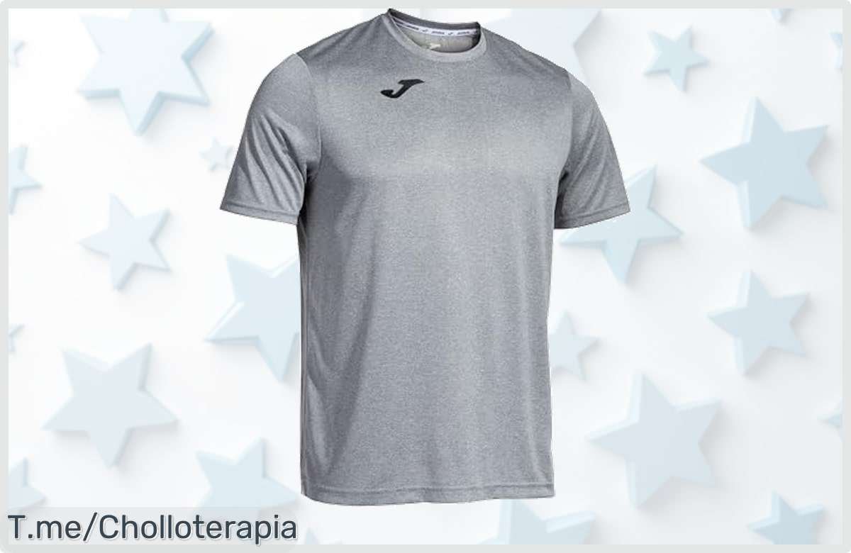 Camisa Deportiva Hombre a Precio Loco: Alta Transpirabilidad para que Te Sientas Fresco y Cómodo en Cada Entrenamiento. ¡Aprovecha Este Super Chollo Antes de Que Se Agote!