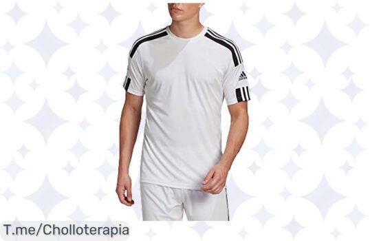 Camiseta Adidas Squadra 21 a precio loco: corte clásico, look chic y comodidad en tu día a día No te quedes sin el super chollo ¡compra ahora antes de que sea tarde!