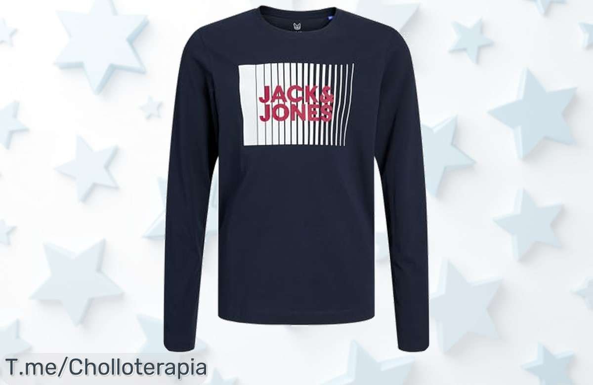 Camiseta JACK & JONES para Niño: Estilo Moderno y Comodidad Todo el Día, ¡Aprovecha Este Super Chollo Antes de Que Se Agote! Compra Ya Esta Oferta Única.