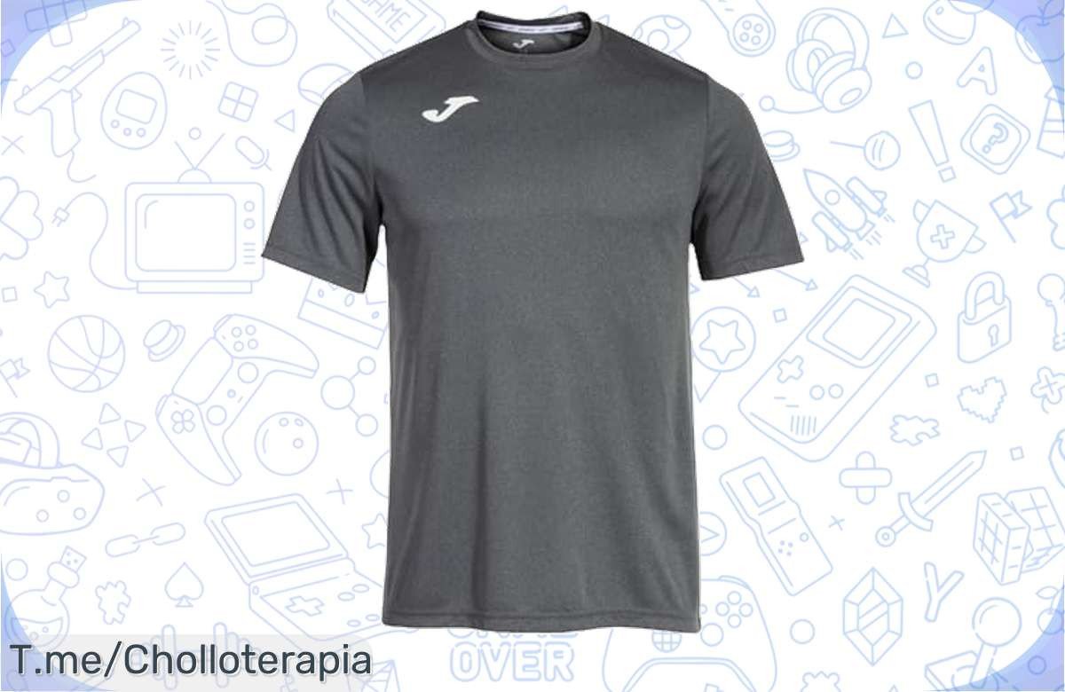 Camiseta Joma Combi: Frescura todo el día con algodón premium y tecnología Quicker Dry. ¡No dejes pasar este ofertón, cómprala ya antes que se agote!