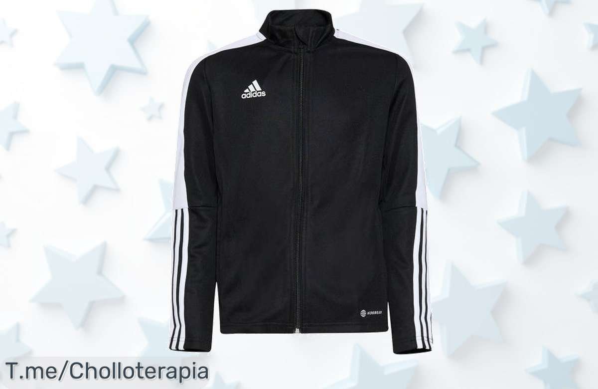Chaqueta Adidas Tiro Essential Niño: Super chollo que brinda comodidad total y estilo único. ¡Aprovecha esta oferta limitada y hazla tuya antes de que se agote!