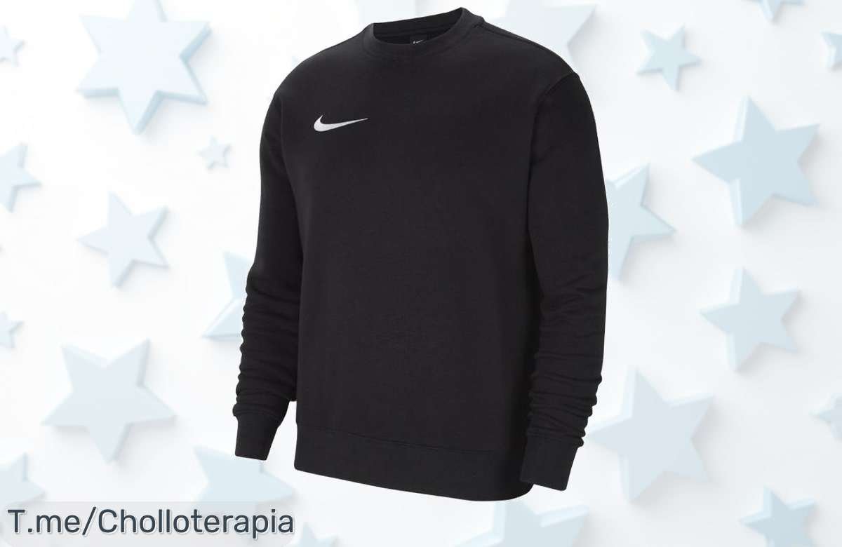 ¡Chollazo imperdible! Nike Sudadera FLC Park 20 para Hombre, estilo y comodidad a tu alcance. No dejes pasar este ofertón antes de que se agote, ¡actúa ya!