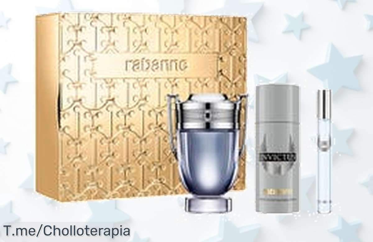 Cofre Invictus RABANNE a precio loco: aroma irresistible y duración increíble que te hará brillar. ¡Aprovecha esta oferta limitada y actúa ya antes de quedarte sin el tuyo!