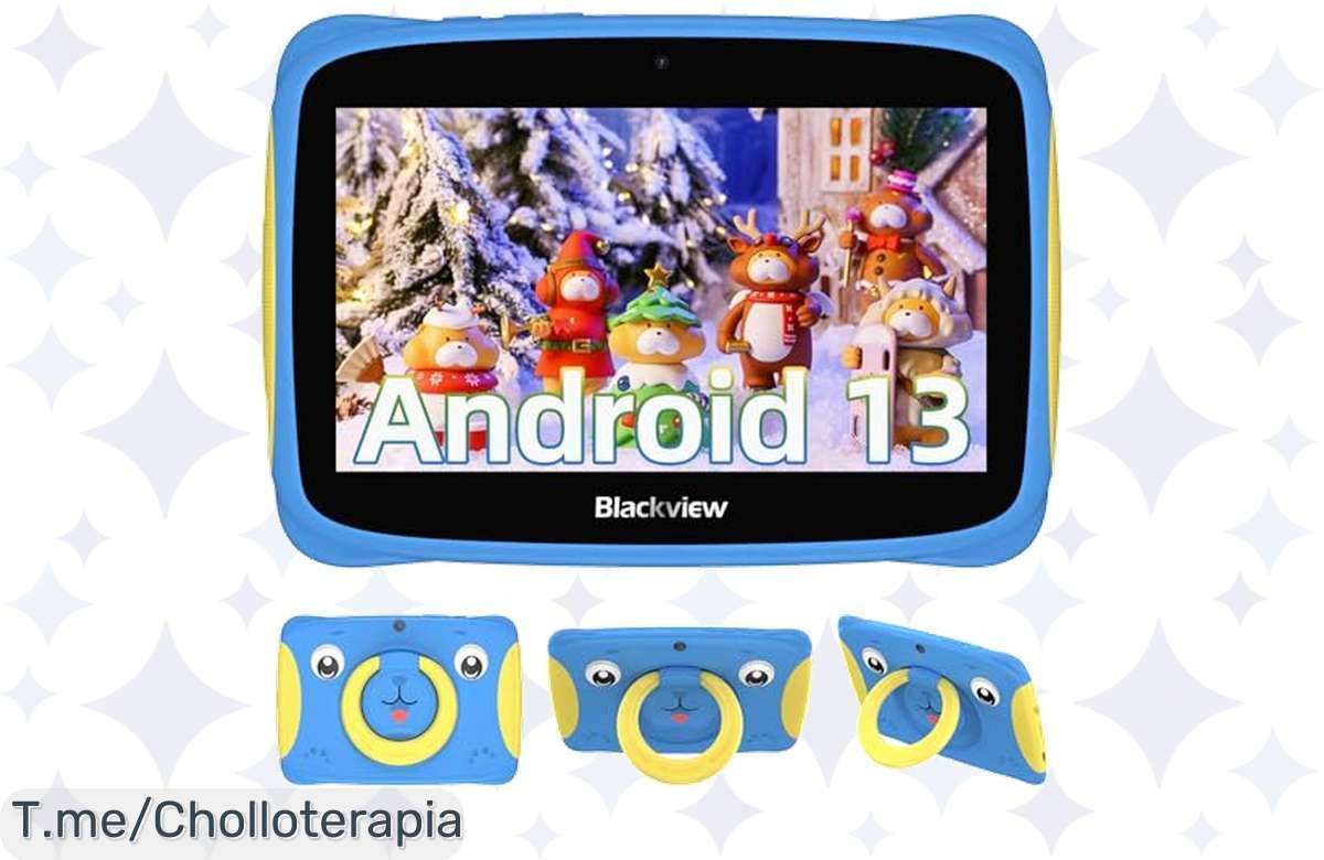 Conquista el corazón de tus peques con la tablet Blackview de 7 pulgadas, control parental y Bluetooth 5.0 a un precio loco. ¡Aprovecha esta super oferta antes que se acabe!