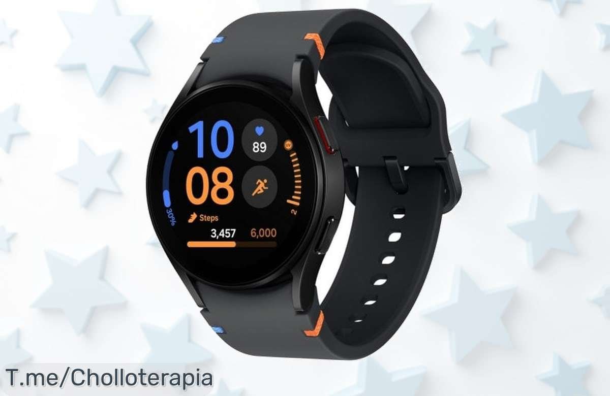Consigue el Samsung Galaxy Watch FE en Negro, un super chollo que te mantendrá conectado y activo como nunca. Oferta limitada, ¡hazlo tuyo antes de que se agote!