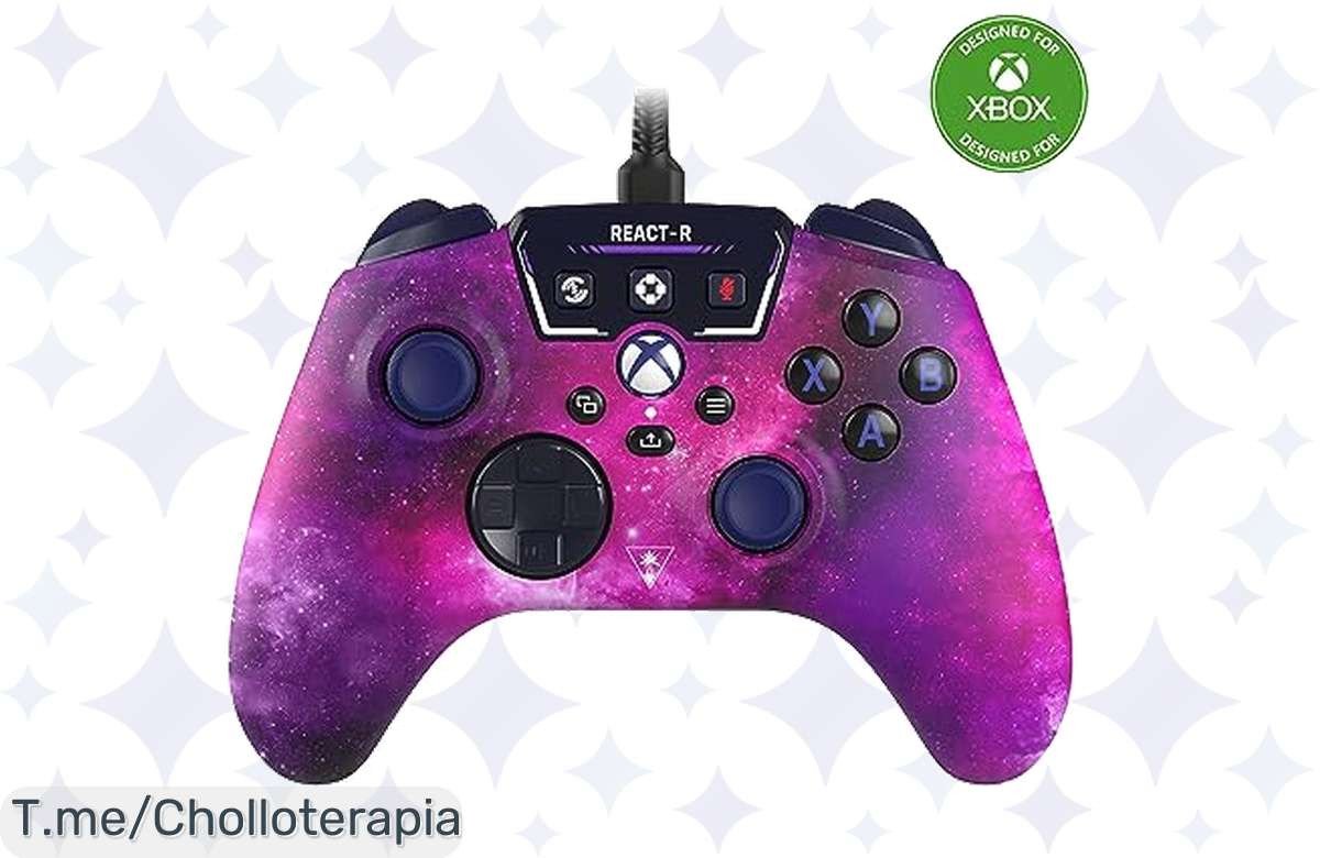 Consigue el Turtle Beach ReactR a un precio loco, con audio increíble y botones personalizables. No pierdas esta oferta única, ¡hazlo tuyo ya antes de que se agote!