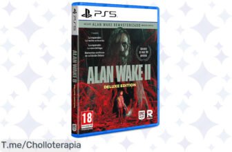 Consigue la PS5 Alan Wake II Edición Deluxe a un precio loco, vive una experiencia de juego única con contenido exclusivo y aprovecha este ofertón limitado ¡Compra ya antes que se acabe!