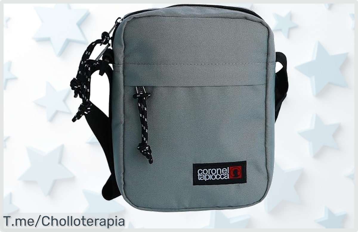 Consigue la bandolera Coronel Tapioca a un precio loco y dale el toque que tu look necesita, ¡aprovecha este super chollo antes de que se agote!