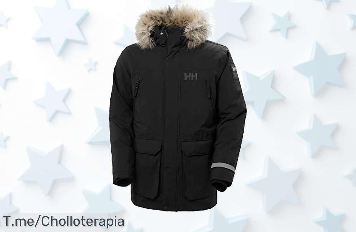 Consigue la increíble Helly Hansen Men’s Reine Parka Jacket a un precio loco, comodidad y durabilidad en un solo lugar. ¡No dejes escapar este ofertón limitado!