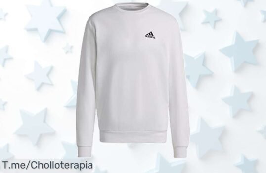 Consigue la sudadera adidas Feelcozy Essentials Fleece a un precio loco, cómoda y perfecta para tus actividades ¡No te quedes sin ella, oferta limitada!