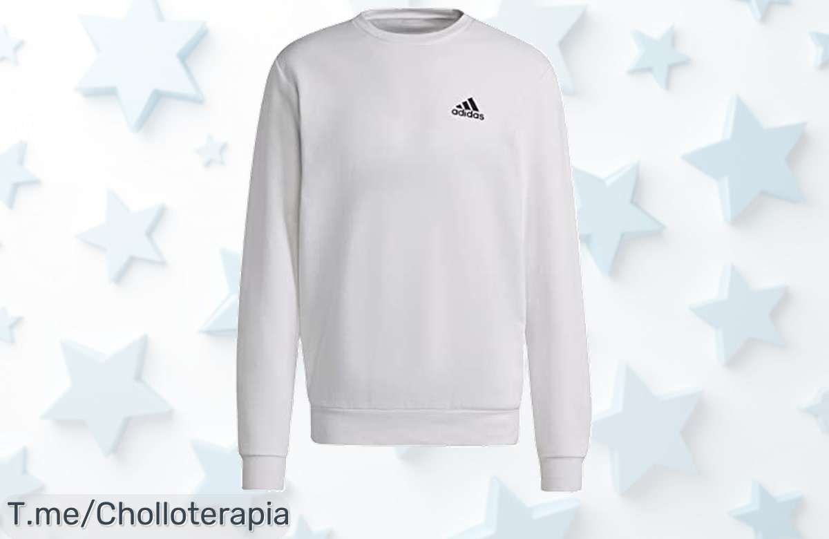 Consigue la sudadera adidas Feelcozy Essentials Fleece a un precio loco, cómoda y perfecta para tus actividades. ¡No te quedes sin ella, oferta limitada!