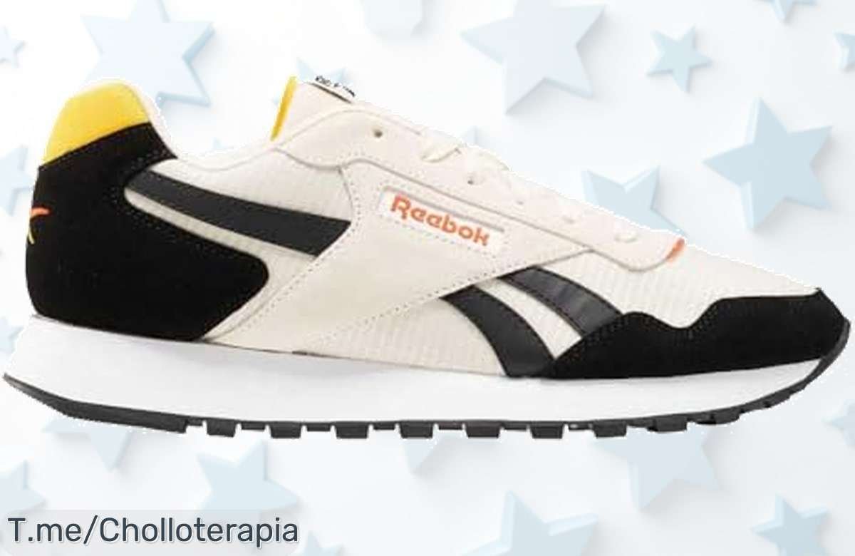 Consigue las Reebok Glide a un precio loco, con talón acolchado y suela antideslizante que te harán sentir como en una nube. ¡Oferta única y limitada, corre ya!