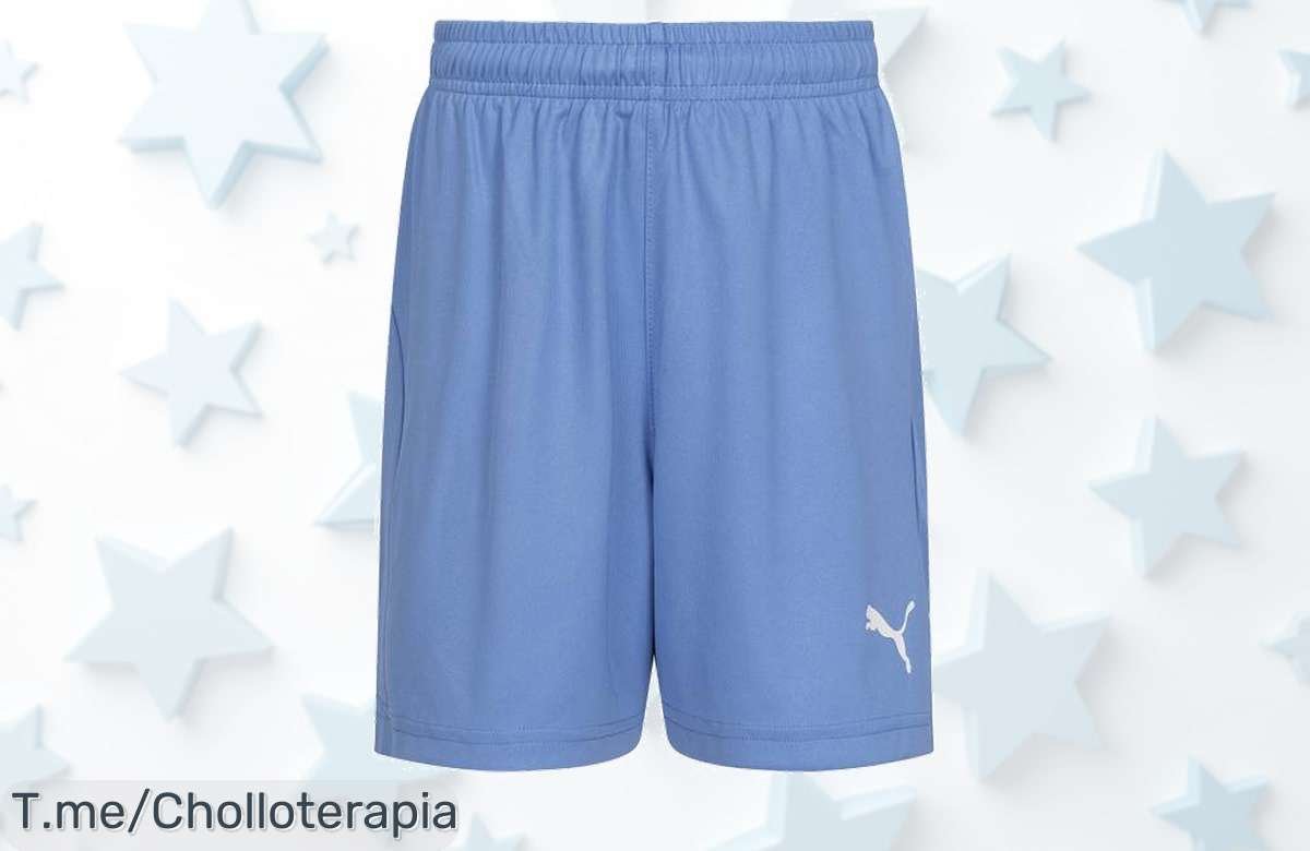 Consigue los PUMA Liga Core Kinder Shorts a un precio loco, ¡super cómodos para que tu pequeño brille en la cancha! Oferta limitada, no te quedes sin el tuyo.