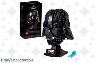 Construye el Casco de Darth Vader y luce un super chollo en tu hogar, ¡detalles impresionantes que no puedes dejar escapar! Actúa ya, esta oferta increíble es por tiempo limitado