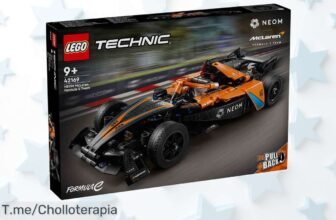 Construye la adrenalina del LEGO® Technic NEOM McLaren, un super chollo que despierta tu pasión por las carreras ¡Aprovecha esta oferta limitada y corre a comprarlo ya!