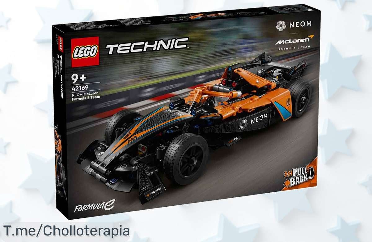 Construye la adrenalina del LEGO® Technic NEOM McLaren, un super chollo que despierta tu pasión por las carreras. ¡Aprovecha esta oferta limitada y corre a comprarlo ya!