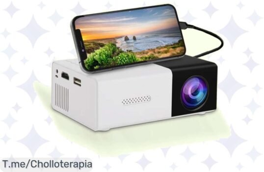 Convierte tu hogar en un cine con el Mini Proyector YG300, calidad de imagen increíble y vive momentos únicos Aprovecha este ofertón antes de que se agote ¡Compra ya!