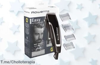 Cortapelos Rowenta Driver: ¡Super chollo con cuchillas de acero inoxidable! Consigue cortes perfectos y duraderos No pierdas esta oferta, compra ya antes que se agote