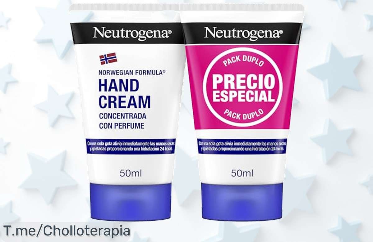 Cuidado intensivo para tus manos: ¡Lleva Neutrogena Crema de Manos Concentrada y disfruta suavidad por 24 horas! Aprovecha este ofertón limitado antes de que se acabe.