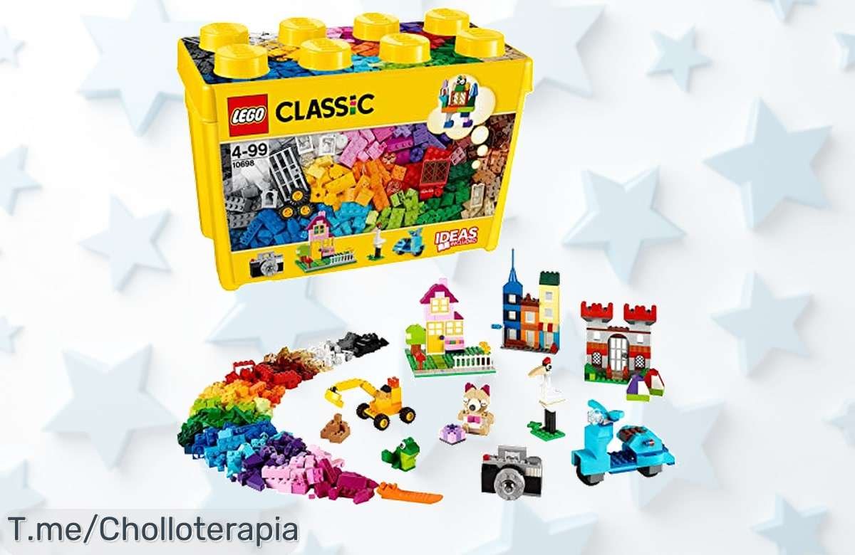 Desata la creatividad de tus peques con LEGO Classic: ¡un super chollo que potenciará su imaginación! No pierdas esta oferta única, llévatelo antes de agotar existencias.