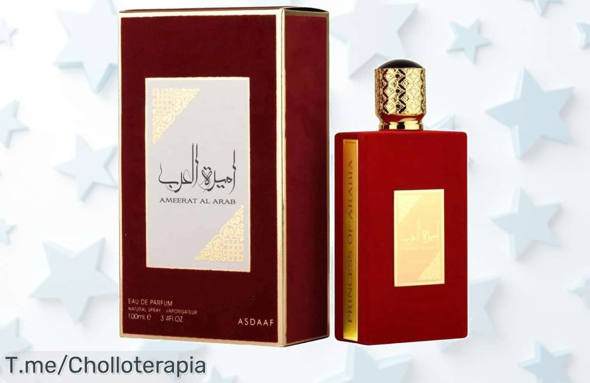 Descubre Ameerat al Arab, el perfume seductor que todas desean en Dubai. Aprovecha este super chollo por tiempo limitado y deslumbra con cada spray ¡compra ya!