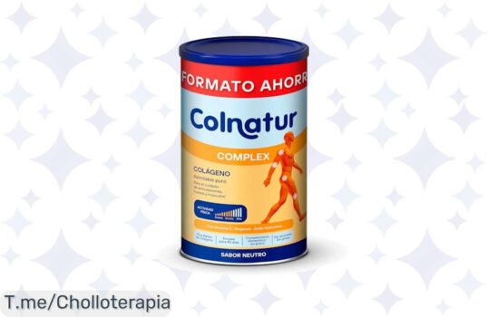Descubre Colnatur Complex Neutro, la forma deliciosa de cuidar tus músculos y articulaciones con un descuento brutal; ¡oferta única limitada que no puedes dejar pasar!