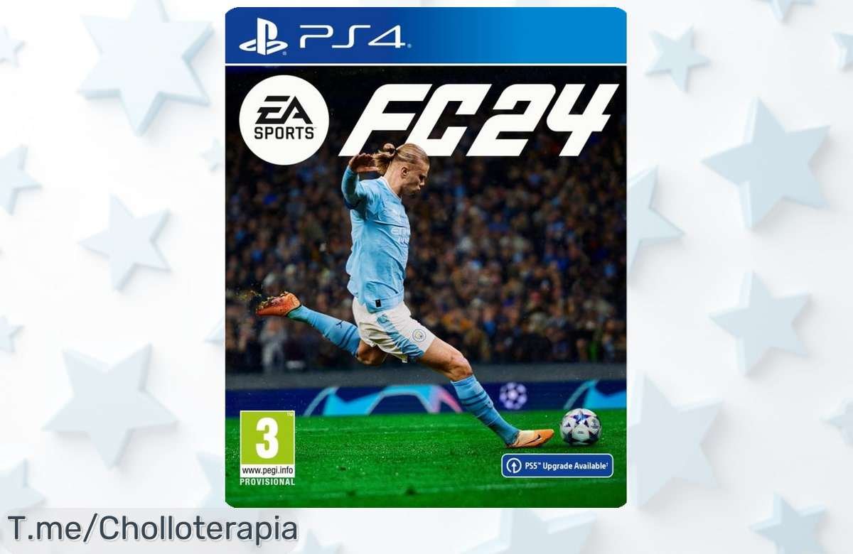 Descubre EA Sports FC 24 a un precio loco: gráficos impresionantes y jugabilidad apasionante te están esperando. ¡No dejes escapar este super chollo, corre ya!