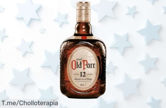 Descubre Grand Old Parr, el whisky de 12 años con sabor a miel y frutas que no puedes dejar pasar ¡Aprovecha este super chollo antes de que se agote!