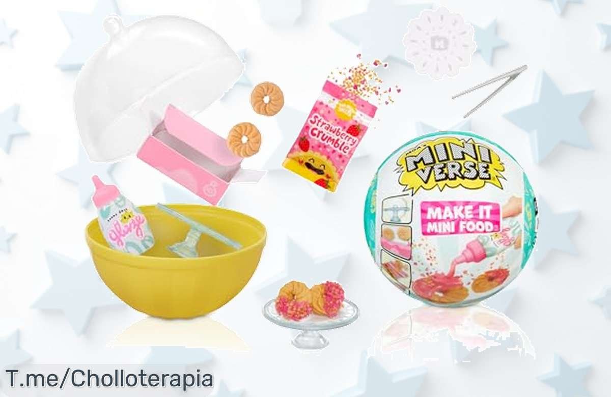Descubre MGA’s Miniverse: sorpresa en cada paquete, crea mini delicias y colecciona momentos felices. No te pierdas este ofertón único a precio loco, ¡compra ya!