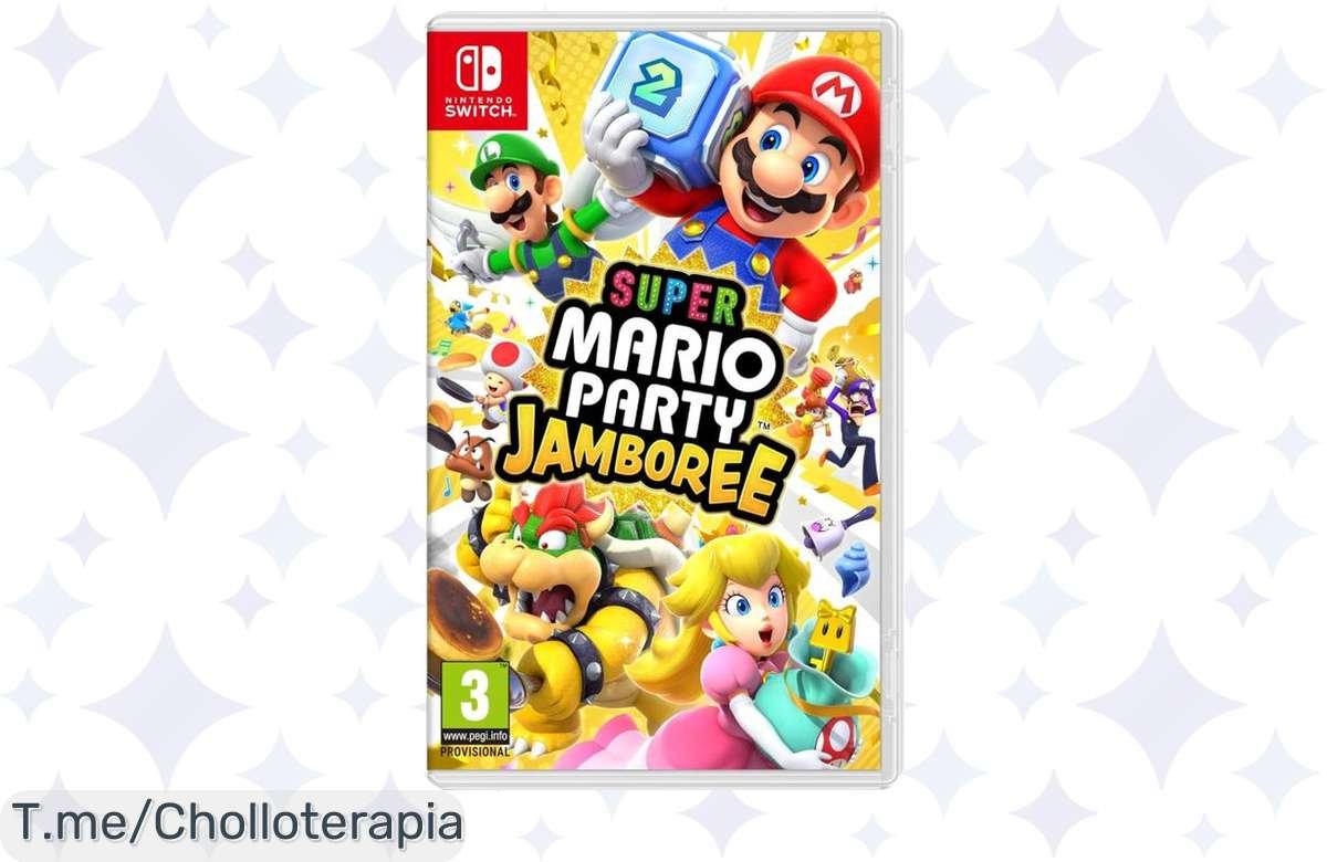 Descubre Super Mario Party Jamboree para Nintendo Switch: ¡Diviértete a lo grande con el super chollo del año! No dejes pasar esta oferta única y hazte con él ya.