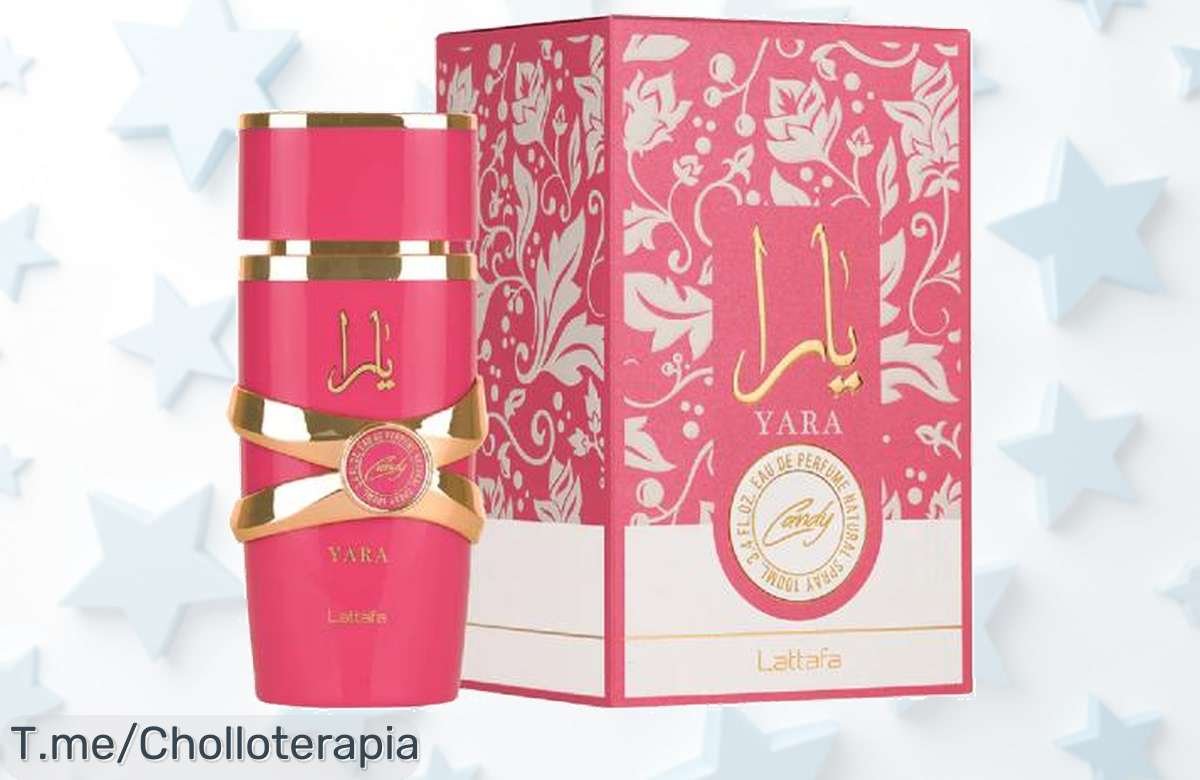Descubre Yara Candy de Lattafa y déjate envolver por su dulce aroma irresistible, ¡aprovecha este chollo único antes de que se agote! ¡Compra ya tu fragancia mágica!