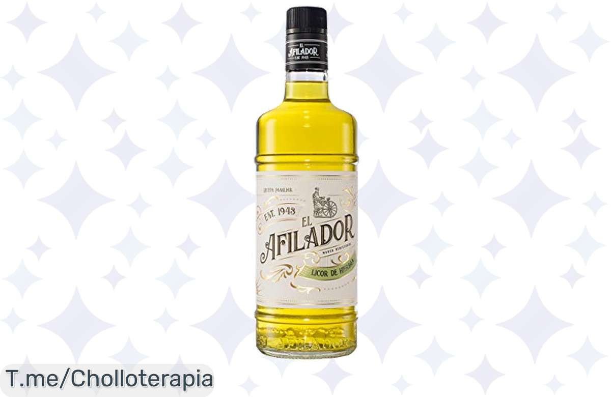 Descubre el Afilador: Licor de hierbas gallego 100% natural a precio loco, sabor refrescante y experiencia única. ¡Compra ya antes de que se agote esta ofertón!