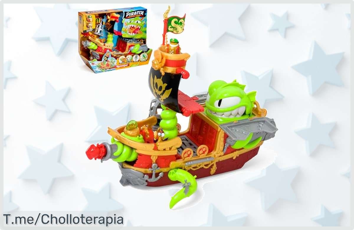 Descubre el Barco Kraken de Piratix: un super chollo con poderes mágicos que transformará tus juegos en una aventura épica. ¡Hazlo tuyo antes de que se agote!