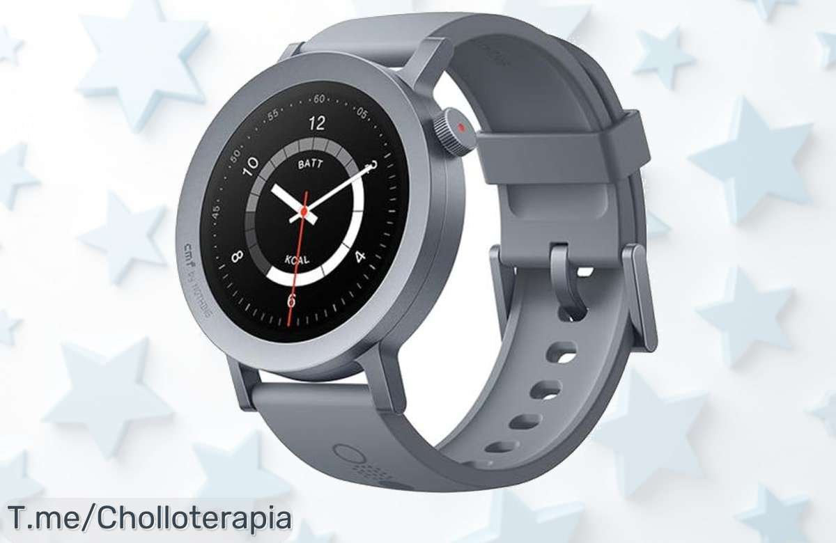 Descubre el CMF Watch Pro 2: pantalla AMOLED, GPS y una batería que dura 11 días. No dejes pasar este super chollo, ¡aprovéchalo antes que se agote!