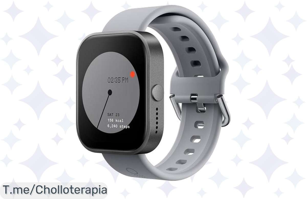 Descubre el CMF Watch Pro: pantalla AMOLED, llamadas por Bluetooth y 13 días de batería. Ofertón único para cuidar tu salud ¡Compra ya antes de que se agote!
