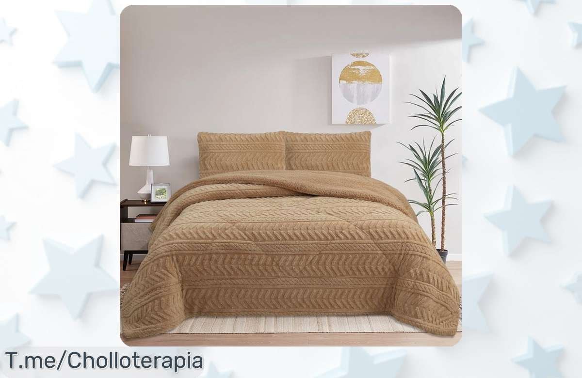 Descubre el Edredón Invierno Super Cálido a un precio loco: 560gr/m2 de abrigo para tus noches. Consigue fundas de regalo y no pierdas este ofertón limitado, ¡actúa ya!