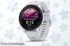Descubre el Garmin Forerunner 255 Music, con entrenamientos épicos y música a tu lado ¡Super chollo! Mejora tu rendimiento hoy mismo antes de que se agote este ofertón exclusivo!