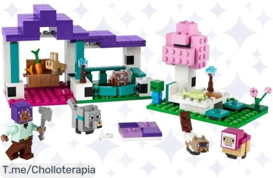 Descubre el LEGO Minecraft El santuario de Animales, un super chollo que transformará tu diversión en aventuras épicas ¡Compra ahora y no te quedes sin él!